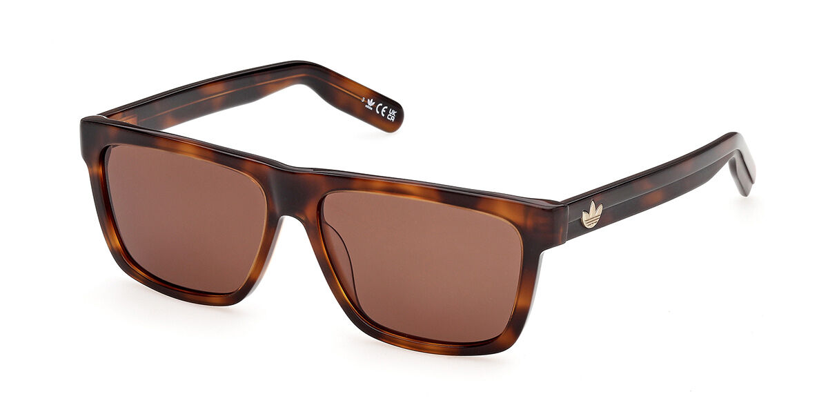 Adidas Originals OR0147 52E Square Dark Tortoise Sunglasses ...