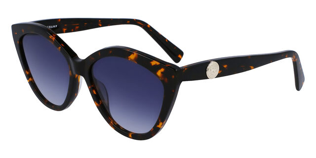 Longchamp LO730S 242 Cat Eye Dark Tortoise Sunglasses 