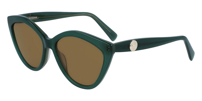 Longchamp LO730S 242 Cat Eye Dark Tortoise Sunglasses  display picture 1